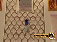 une photo d'Ã©cran de Aladdin - La Revanche de Nasira sur Sony Playstation